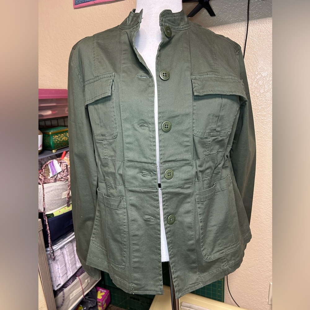 Sanctuary Olive Utility Jacket